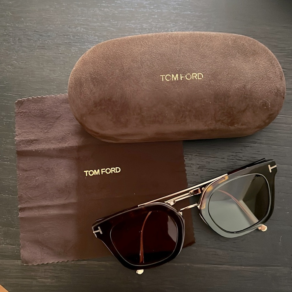 Tom Ford Alex 51mm Navigator Sunglasses